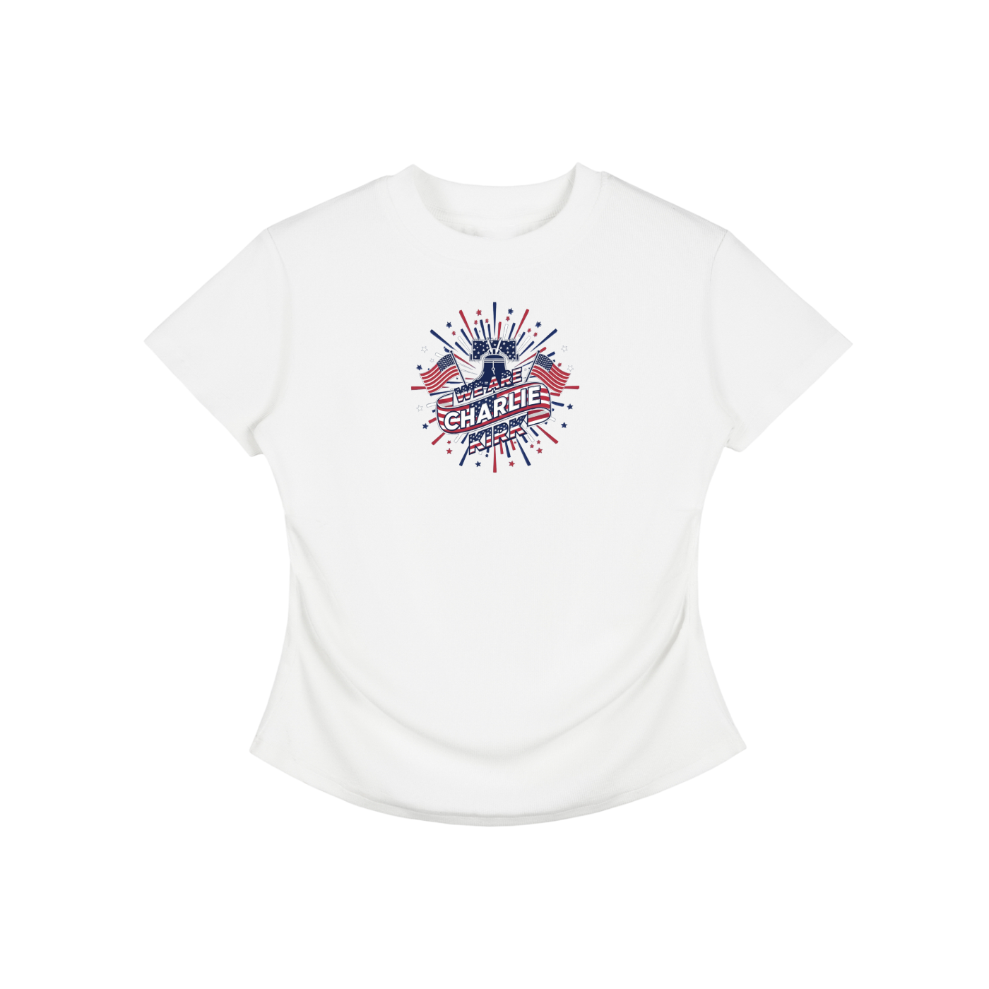 "We Are Charlie Kirk" Vintage Women's Tee