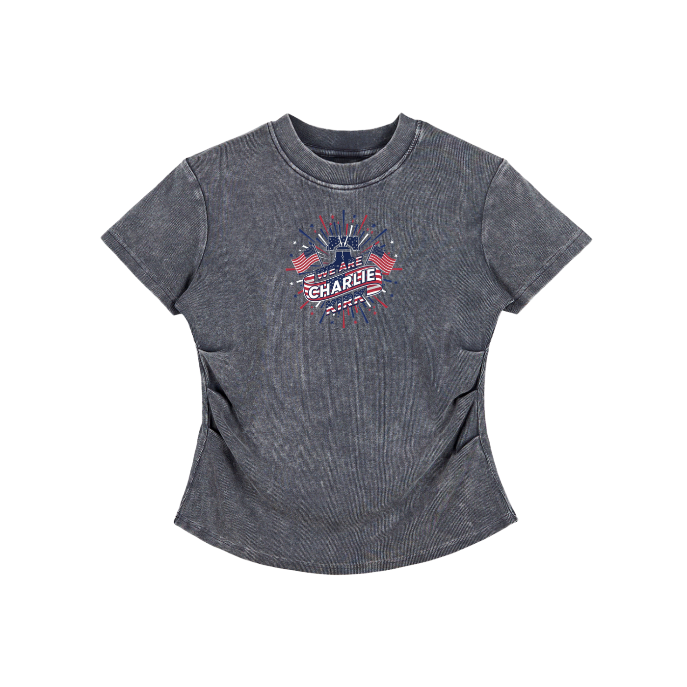 "We Are Charlie Kirk" Vintage Women's Tee