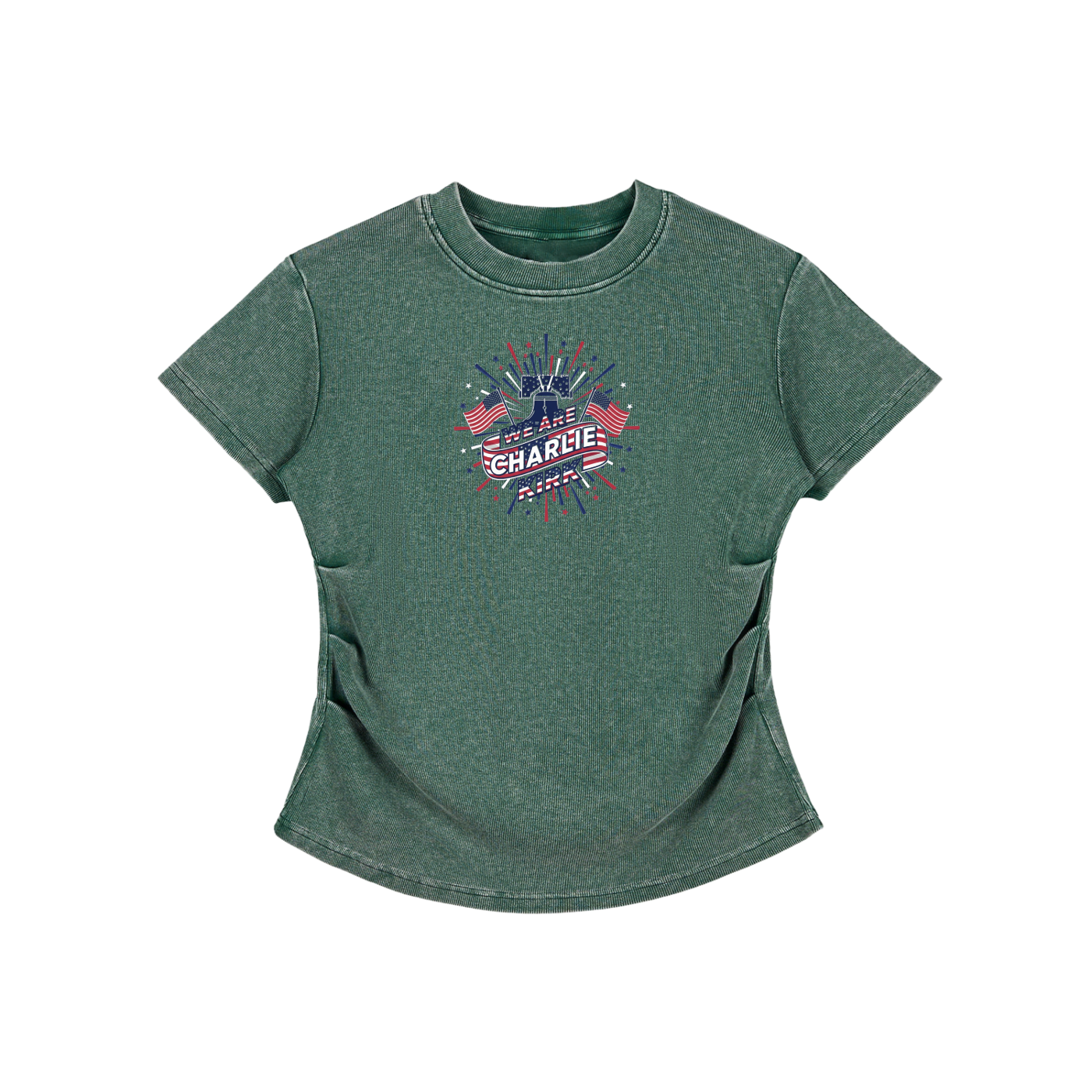 "We Are Charlie Kirk" Vintage Women's Tee