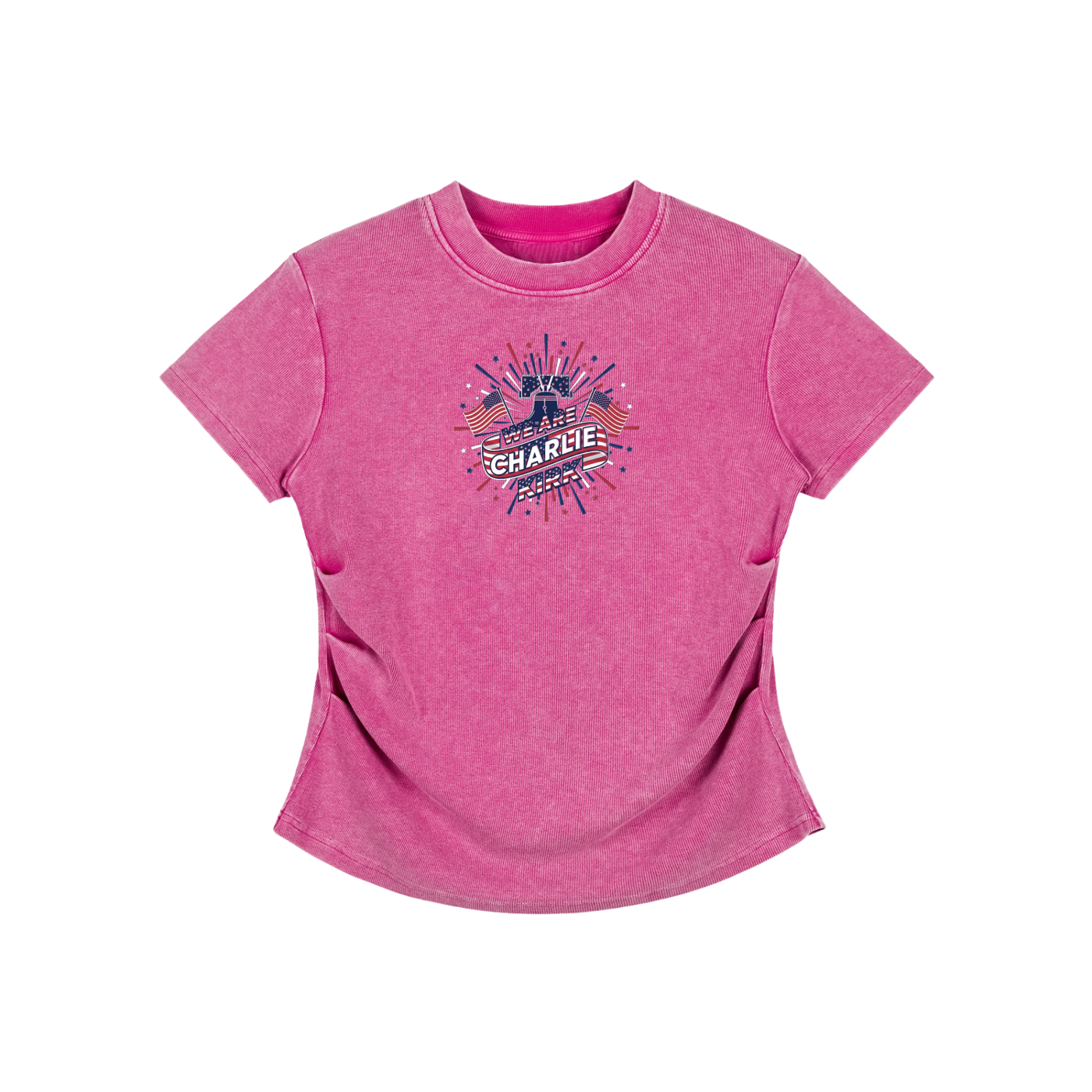 "We Are Charlie Kirk" Vintage Women's Tee
