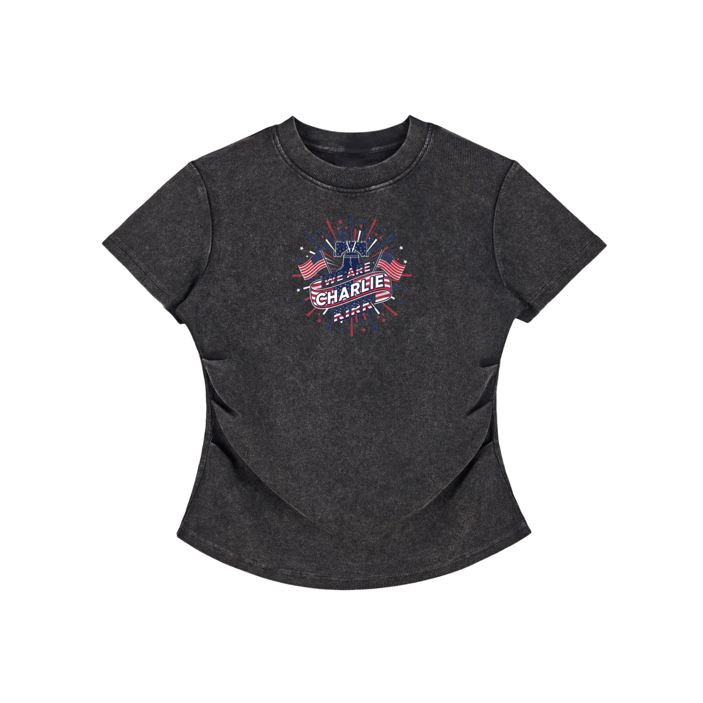 "We Are Charlie Kirk" Vintage Women's Tee